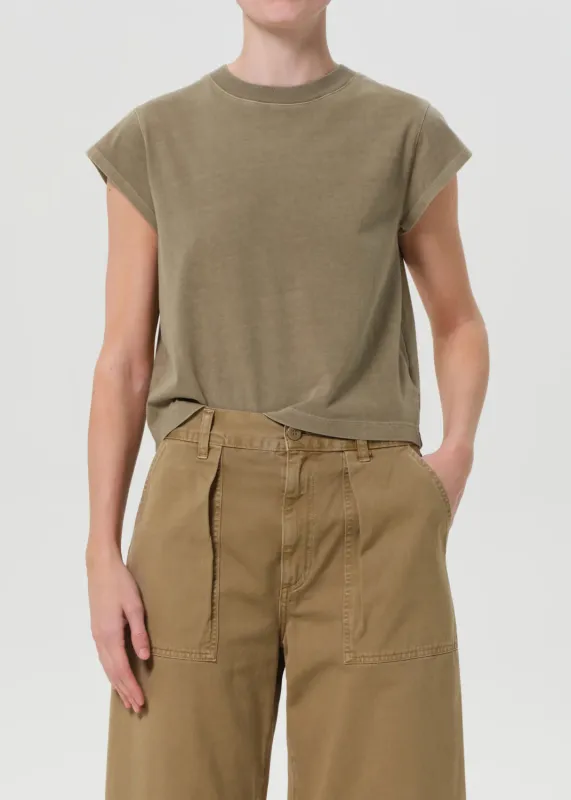 Agolde - Bryce Tee - Cholla sold by Jessie Boutique