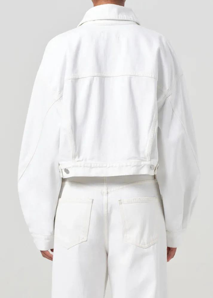 Agolde - Palmer Jacket - Milkshake sold by Jessie Boutique product image thumbnail 4