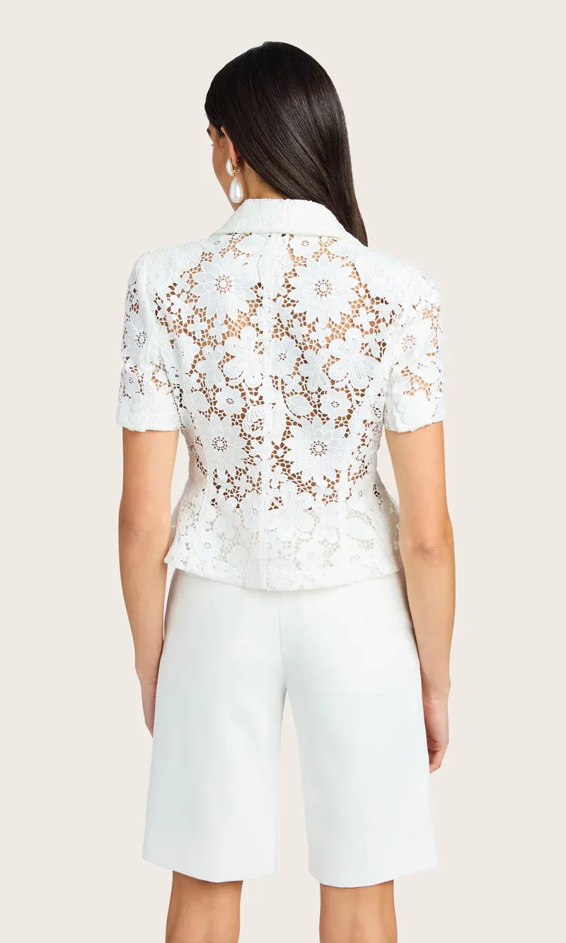 Generation love - Melbourne Lace Blazer - White sold by Jessie Boutique product image thumbnail 3