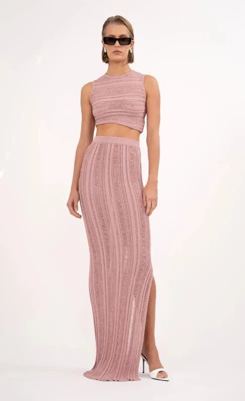 Nonchalant - Jasmine Crop - Mauve sold by Jessie Boutique