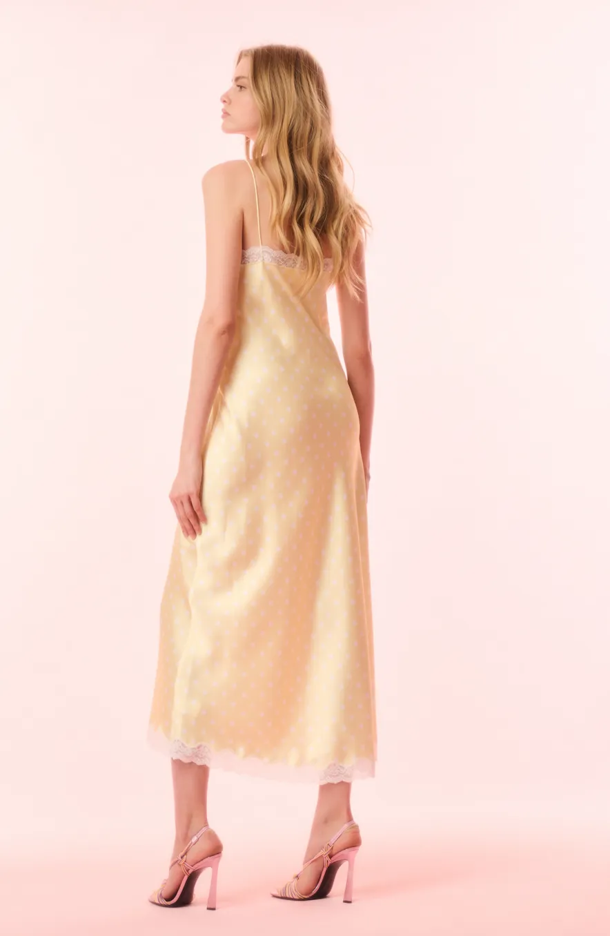 Loveshackfancy - Manuela Slip Maxi Dress - Marigold sold by Jessie Boutique product image thumbnail 2