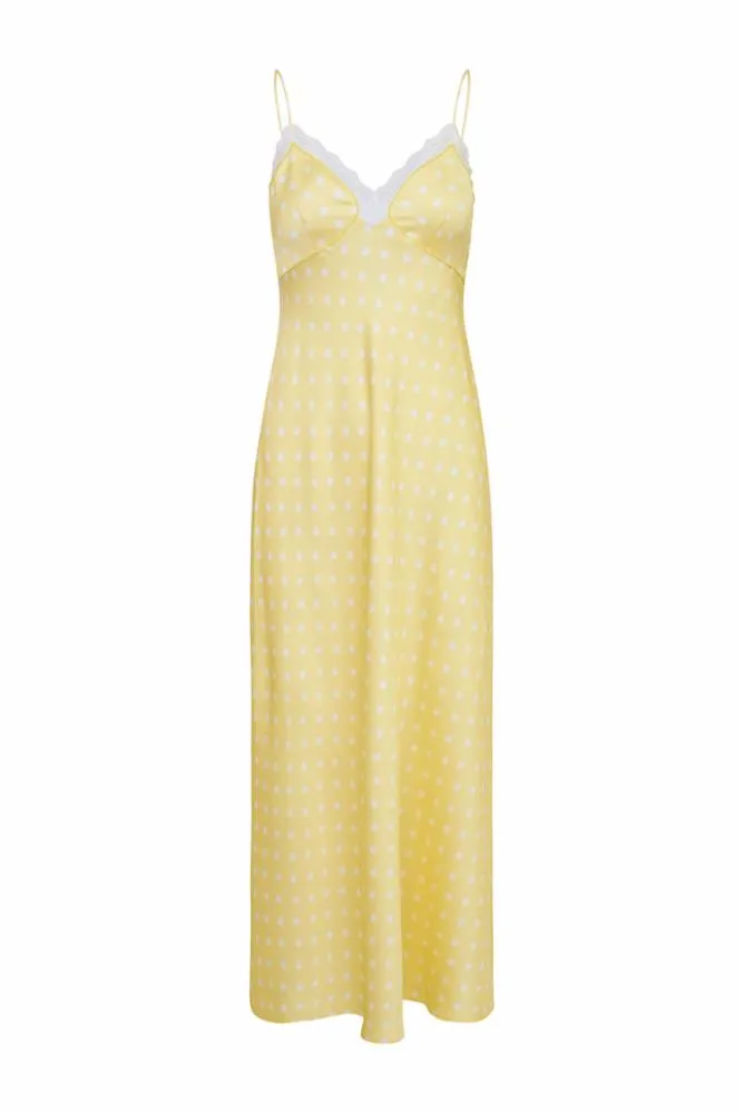Loveshackfancy - Manuela Slip Maxi Dress - Marigold sold by Jessie Boutique product image thumbnail 3