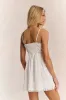 Loveshackfancy - Docila Heritage Cotton Mini Dress - White sold by Jessie Boutique