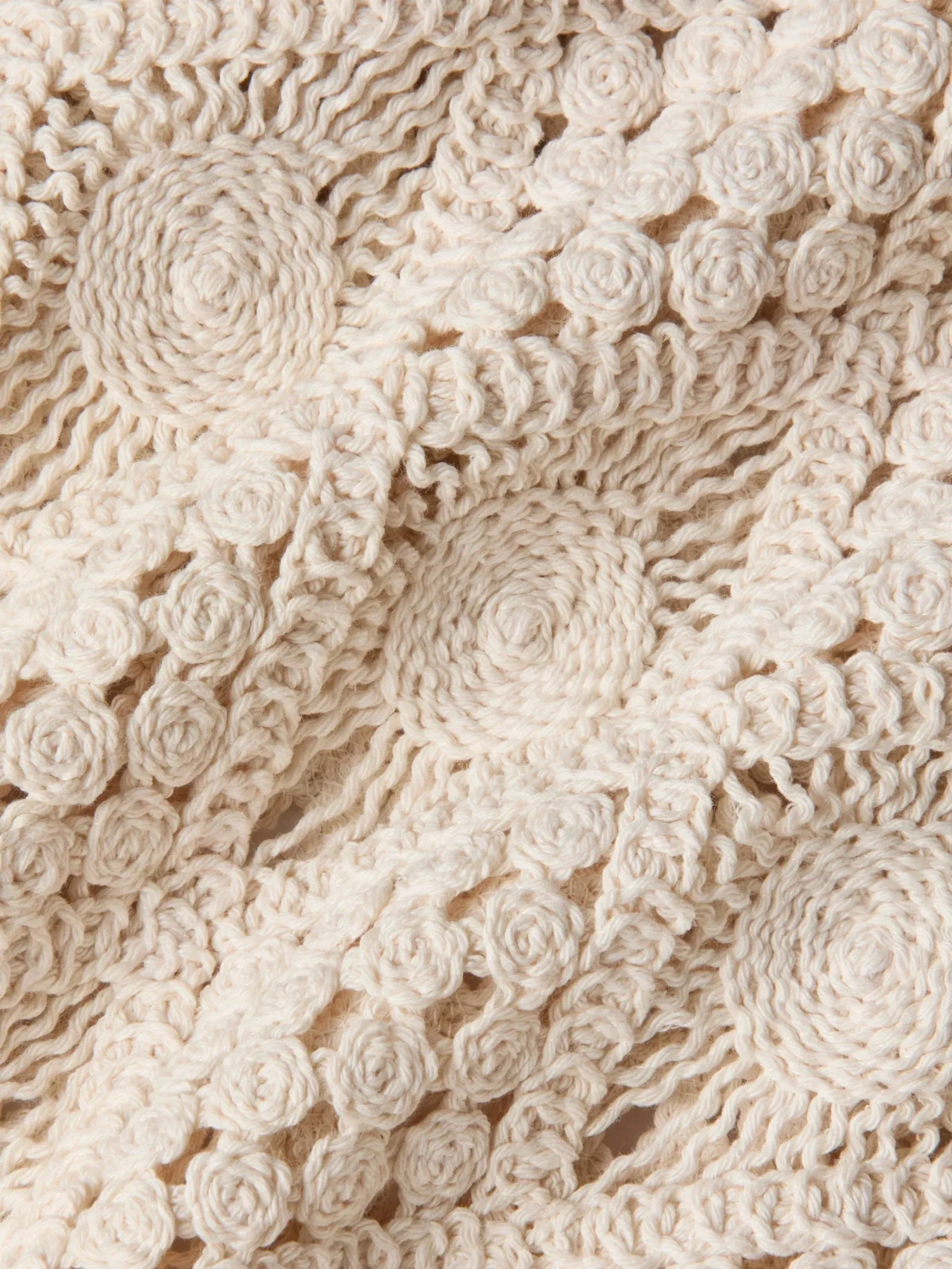 L'agence - Haleigh Crochet Cover-Up Dress - Natural sold by Jessie Boutique product image thumbnail 4