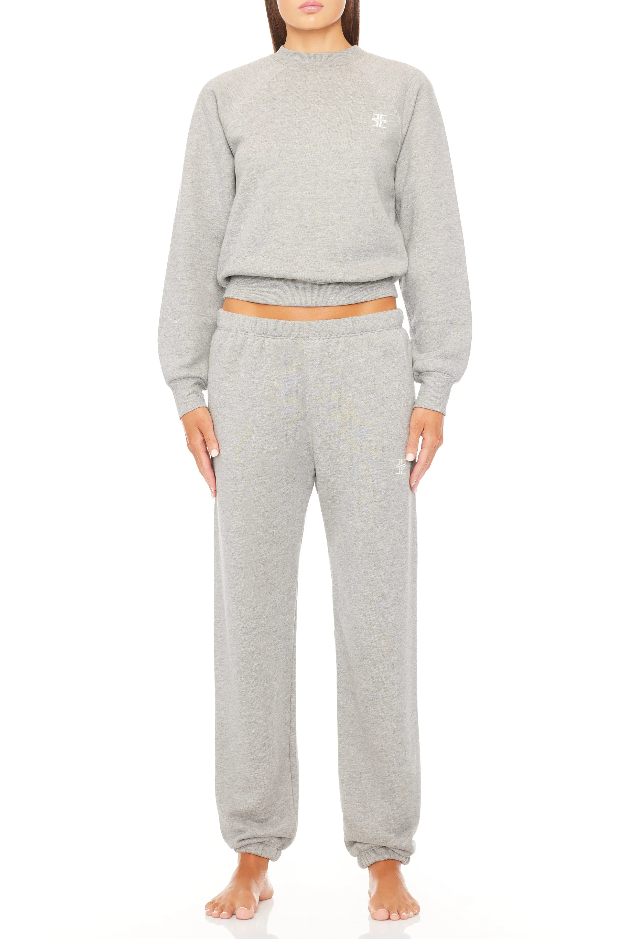 Eterne - Classic Sweatpants - Heather Grey sold by Jessie Boutique