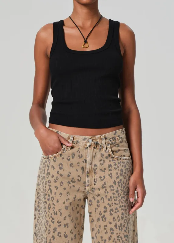 Citizens of Humanity - Faye Tank - Black sold by Jessie Boutique