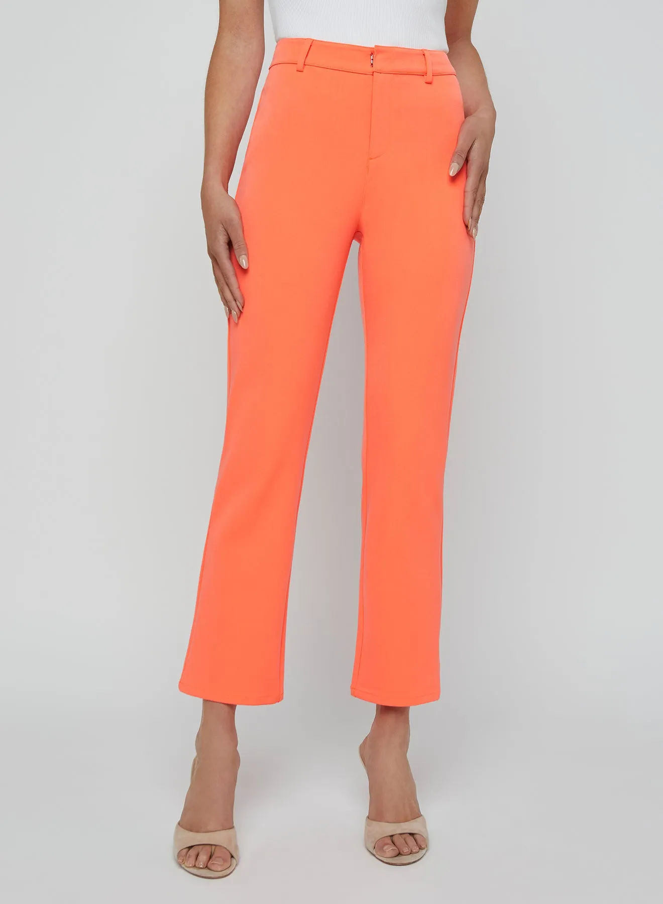 L'agence - Ketra Bootcut Trouser - Electric Coral sold by Jessie Boutique product image thumbnail 2