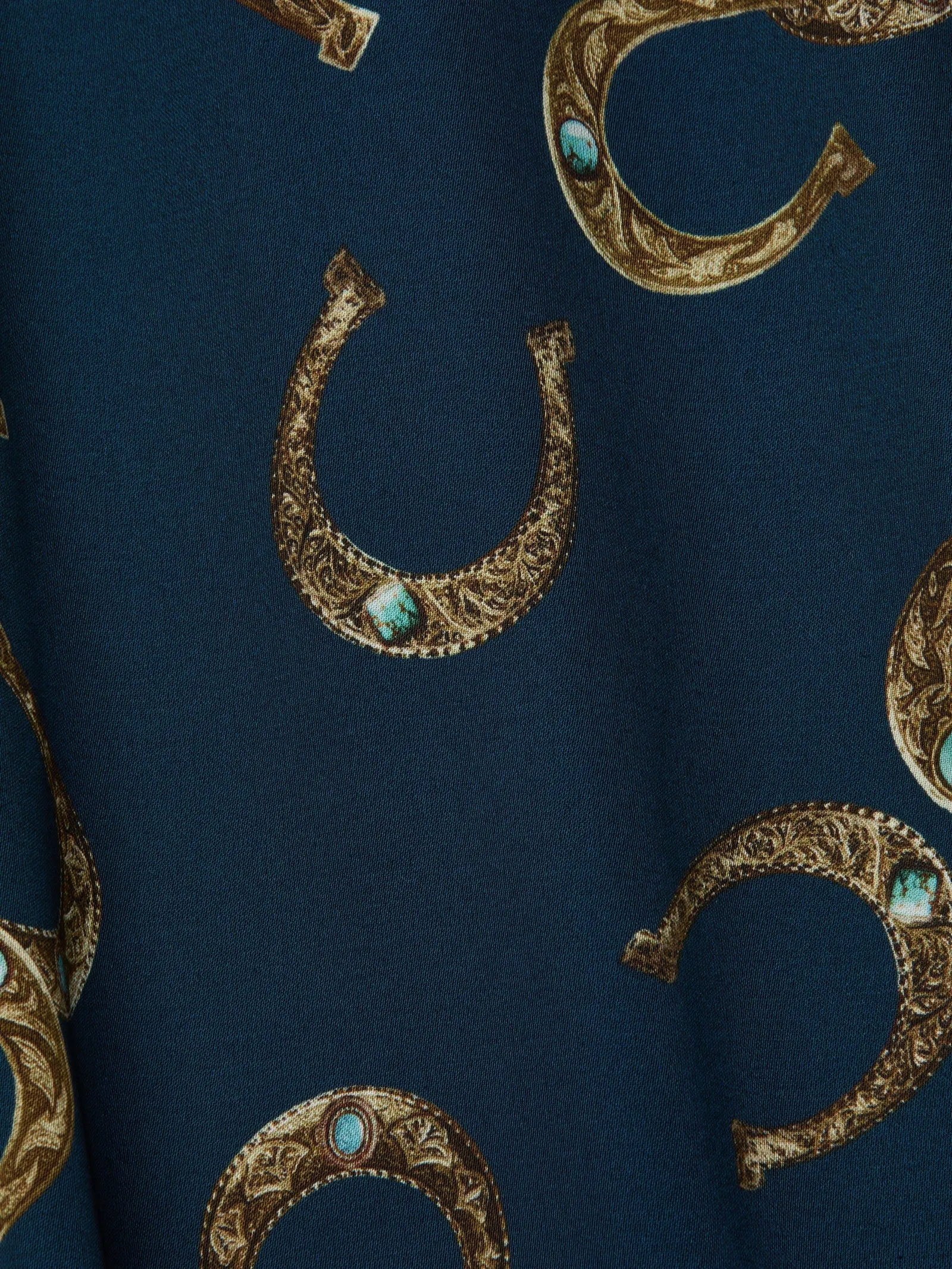 L'agence - Lillian Satin Wide-Leg Pant - Midnight Multi Horseshoe sold by Jessie Boutique product image thumbnail 5