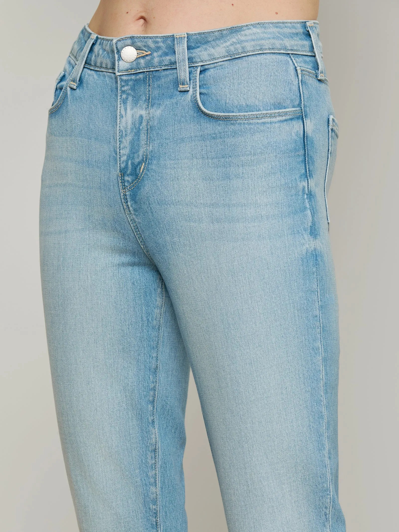 L'agence - Ruth H/R Straight-Leg Jean - Barker sold by Jessie Boutique product image thumbnail 2