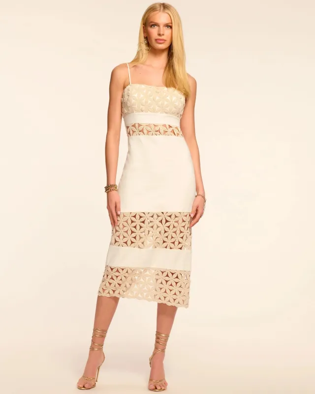 Ramy Brook - Abby Dress - White Floral sold by Jessie Boutique