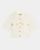 Veronica Beard - Elias Short Sleeve Jacket - Ecru sold by Jessie Boutique