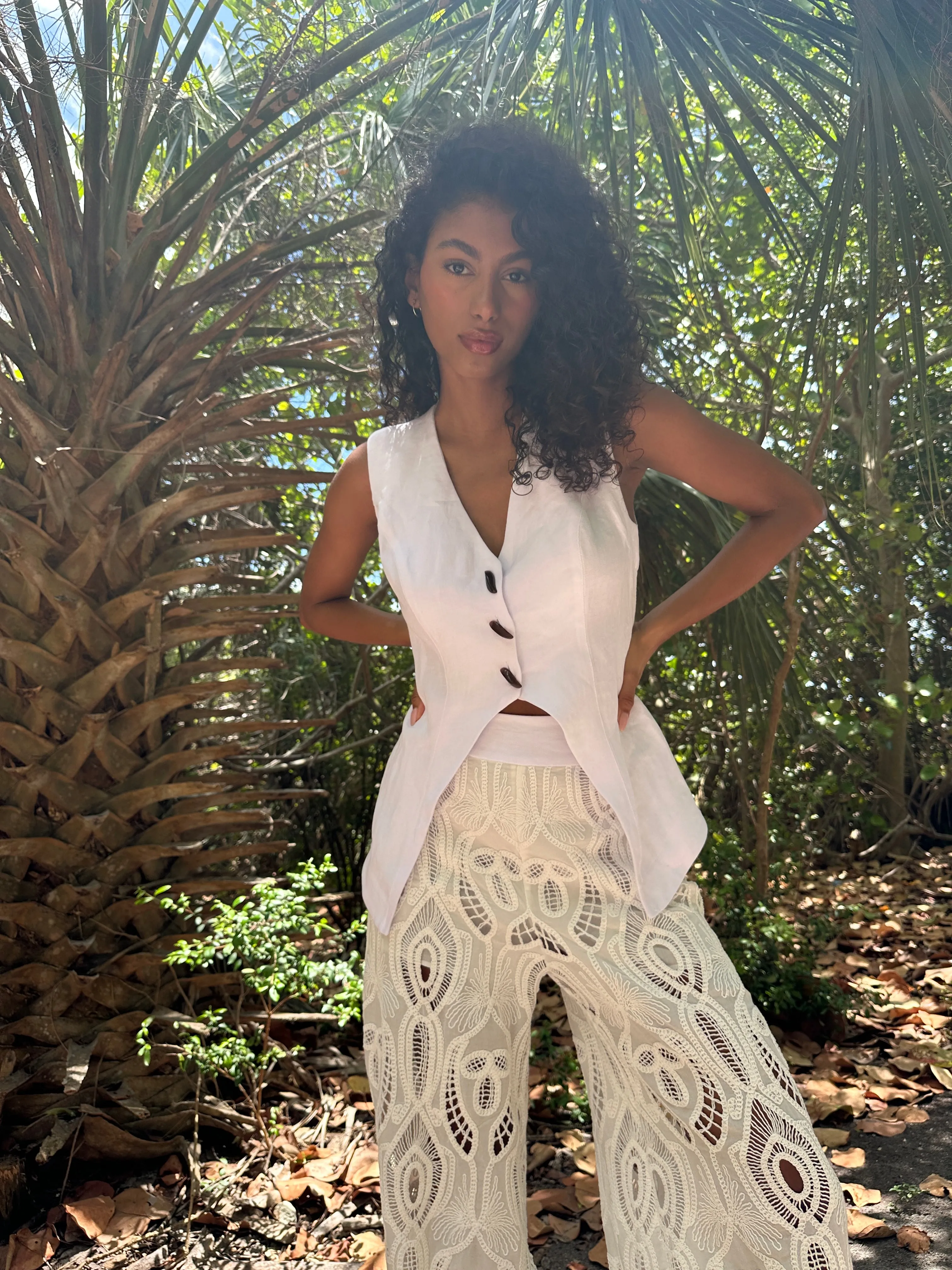 Jessie X JBQ - Stardust Top - White sold by Jessie Boutique