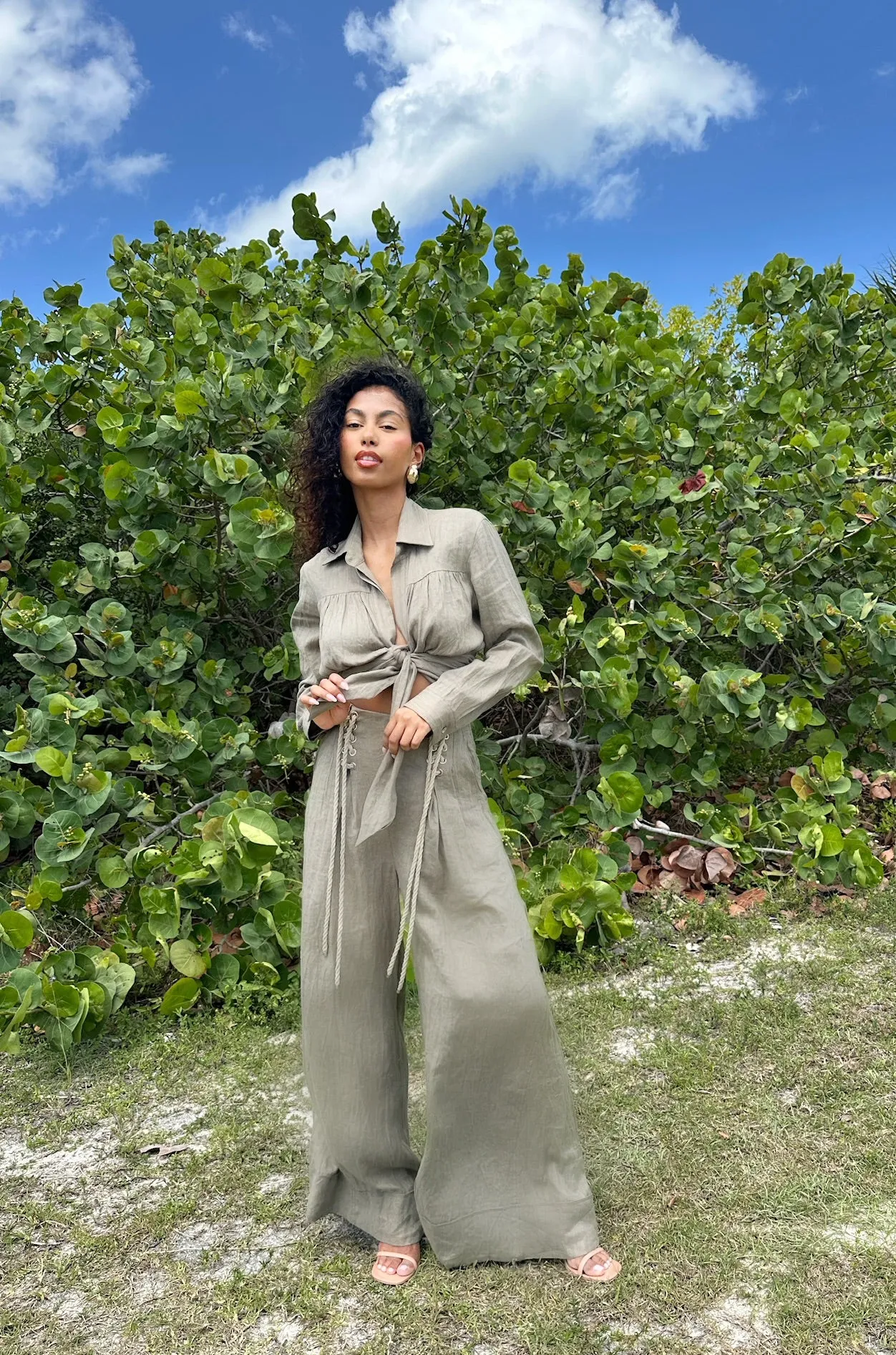 Jessie X JBQ - Serpent Top - Vineyard Green sold by Jessie Boutique product image thumbnail 2