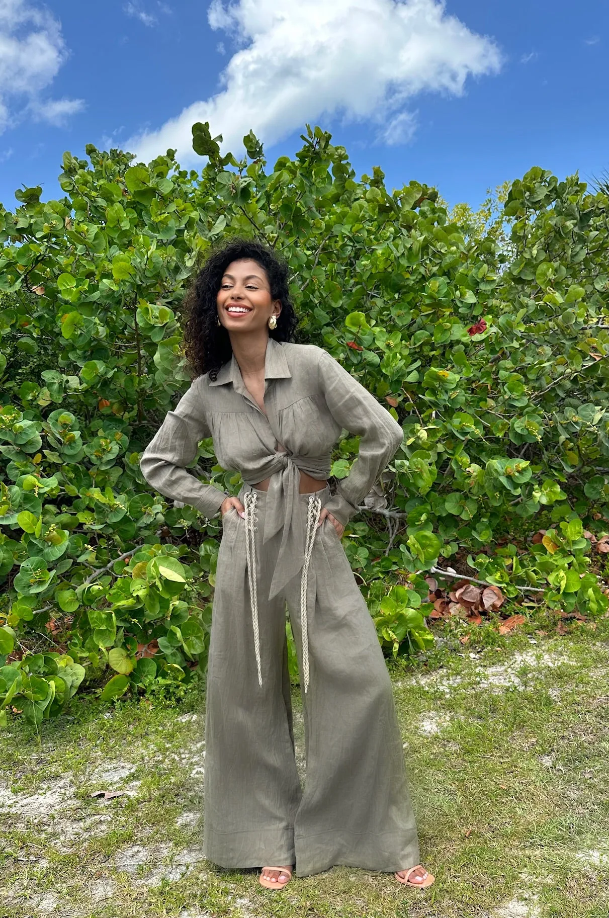 Jessie X JBQ - Serpent Top - Vineyard Green sold by Jessie Boutique product image thumbnail 4