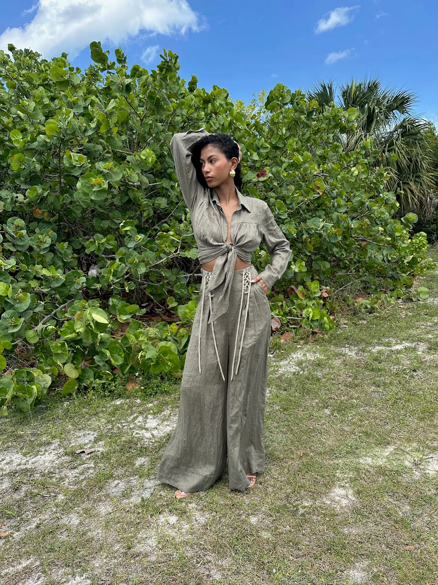 Jessie X JBQ - Serpent Top - Vineyard Green sold by Jessie Boutique product image thumbnail 5