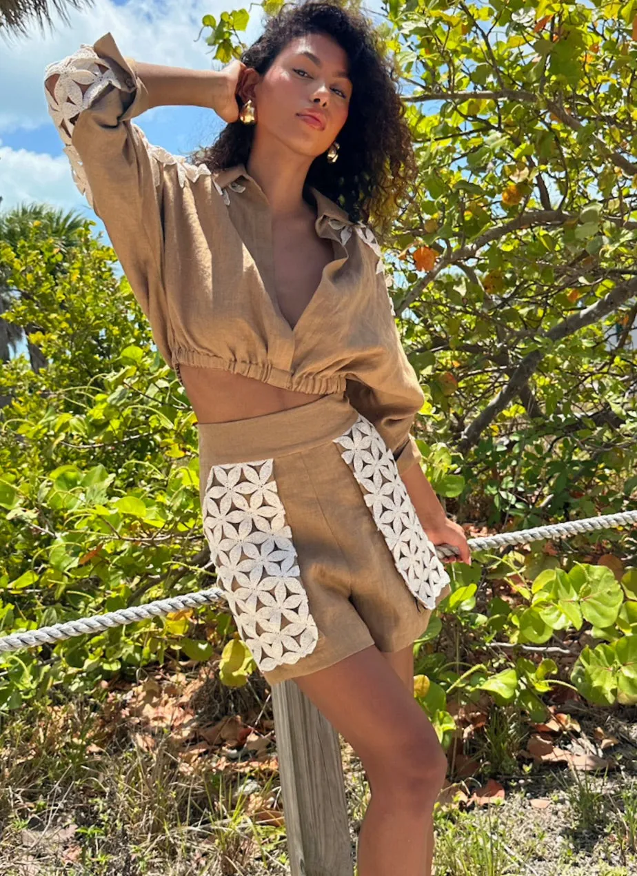 Jessie X JBQ - Tierra Short - Ginger sold by Jessie Boutique product image thumbnail 5