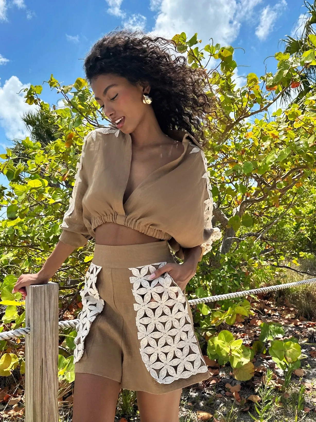 Jessie X JBQ - Tierra Short - Ginger sold by Jessie Boutique product image thumbnail 3