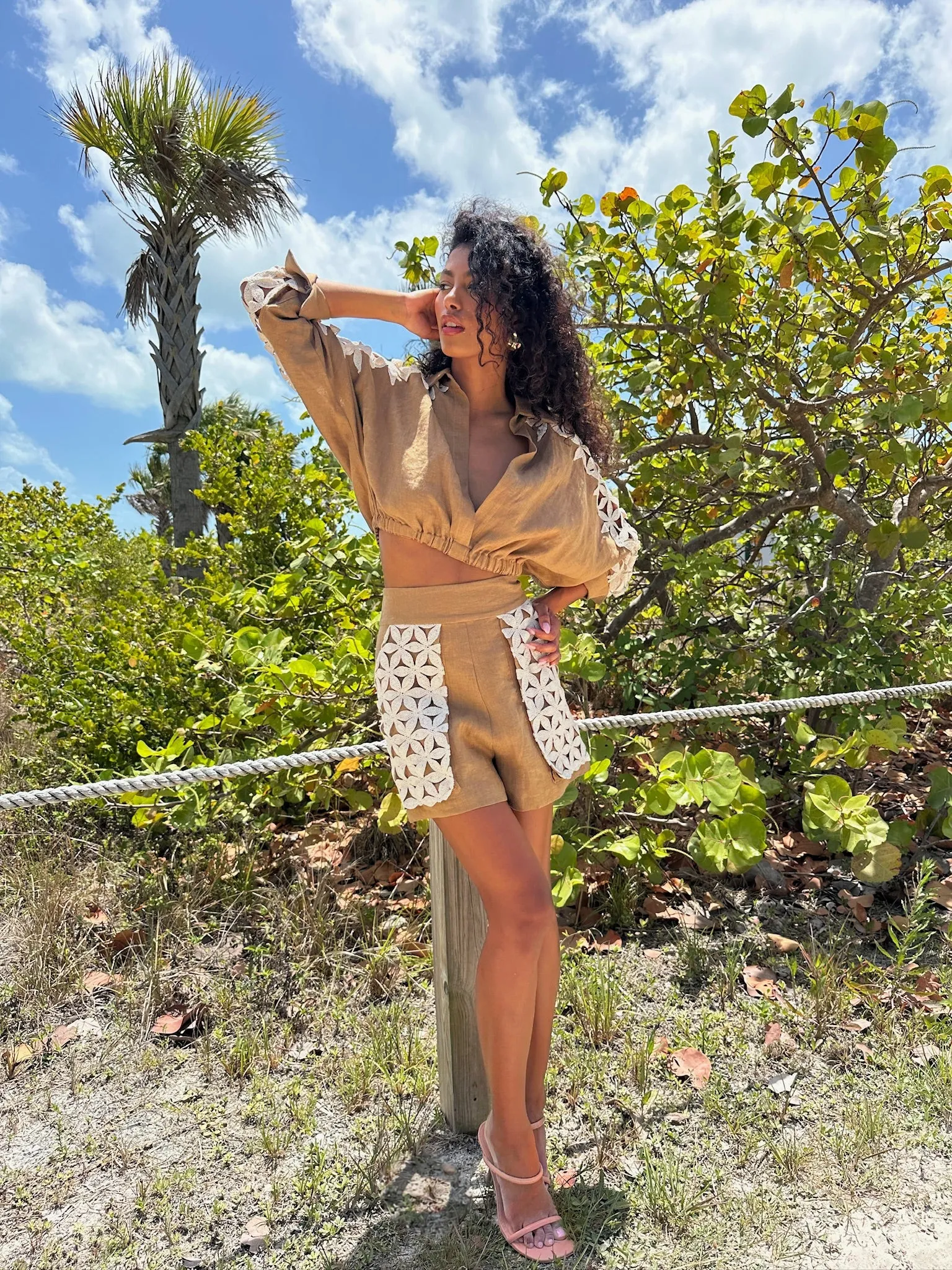 Jessie X JBQ - Tierra Short - Ginger sold by Jessie Boutique