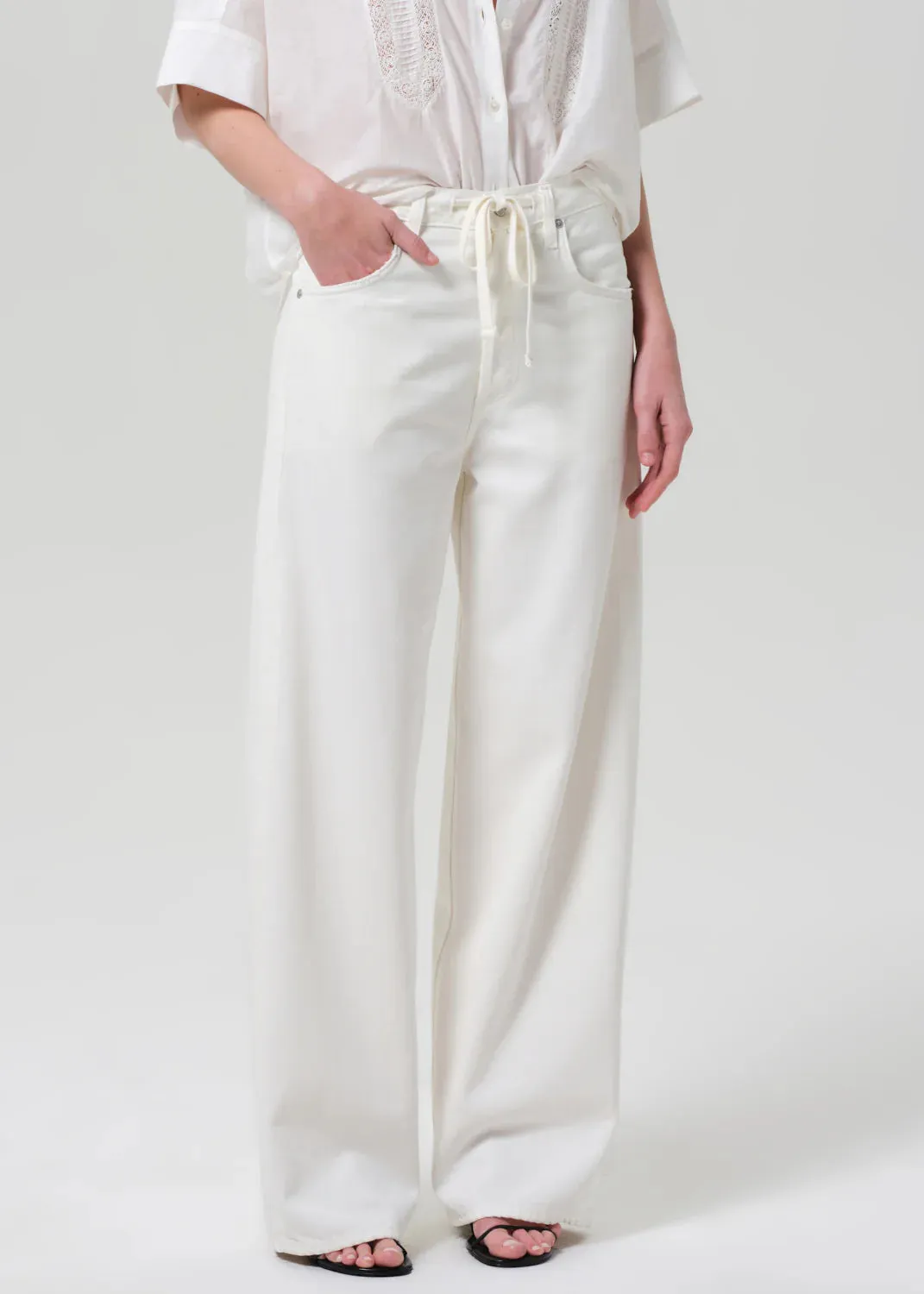 Citizens of Humanity - Brynn Drawstring Trouser - Pashmina sold by Jessie Boutique product image thumbnail 3