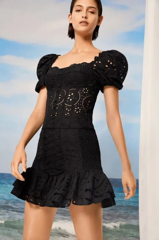 Charo Ruiz - Lucrecia Skirt - Black Fruition sold by Jessie Boutique