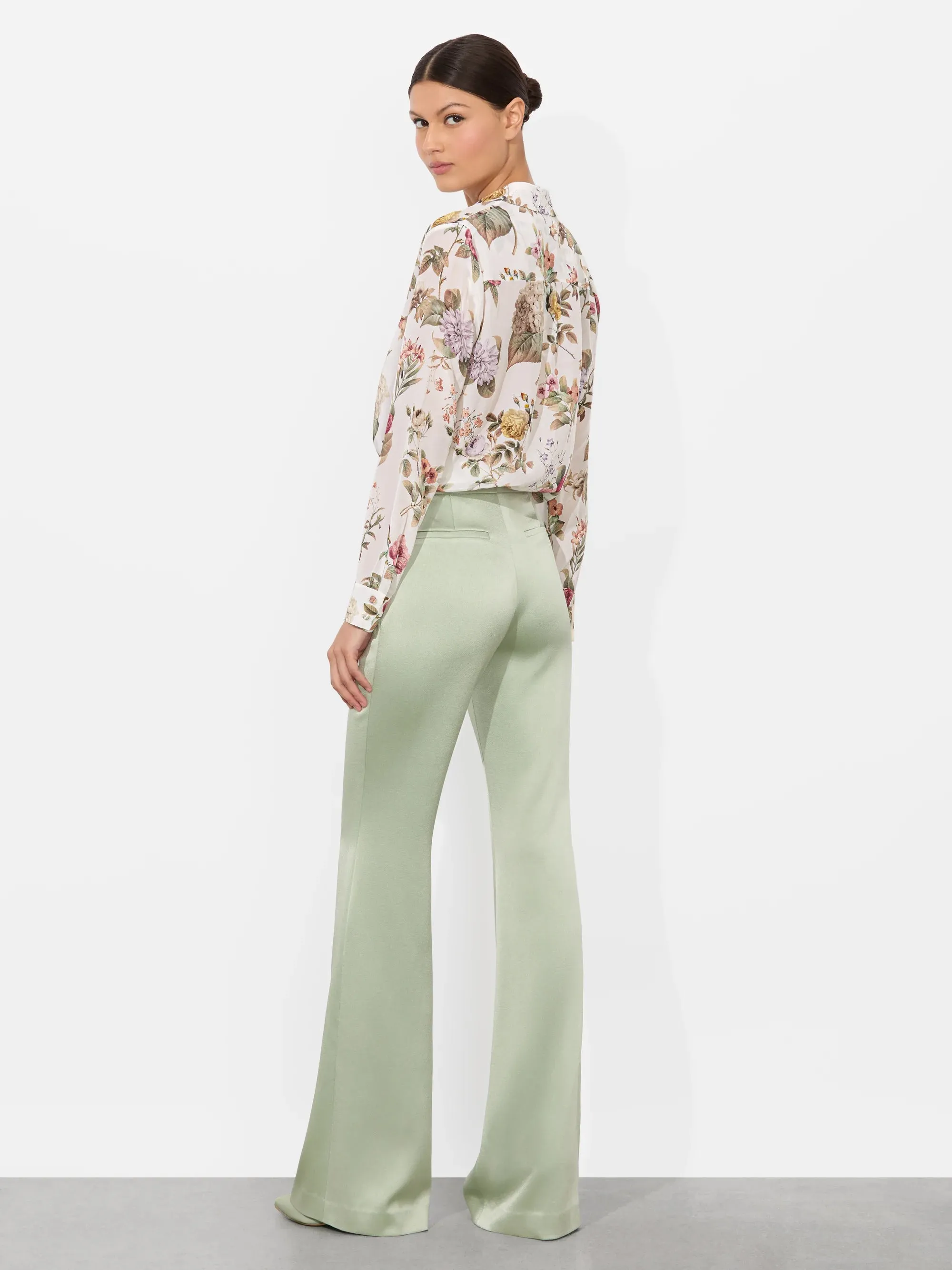 Alice + Olivia - Willa Silk Blouse - Sweet Nothing sold by Jessie Boutique product image thumbnail 2
