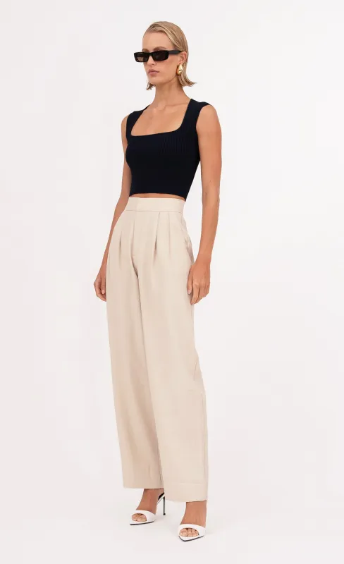 Nonchalant - Ellie Top - Dark Navy sold by Jessie Boutique