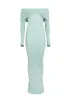 SER.O.YA - Xenia Knit Maxi Dress - Frosted Sea sold by Jessie Boutique