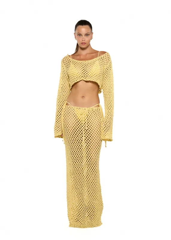 Bananhot - Magen Skirt - Daisy Yellow sold by Jessie Boutique