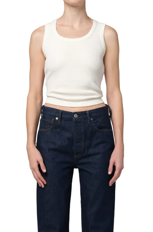 Citizens of Humanity - Inez Waffle Tank - Pashmina sold by Jessie Boutique