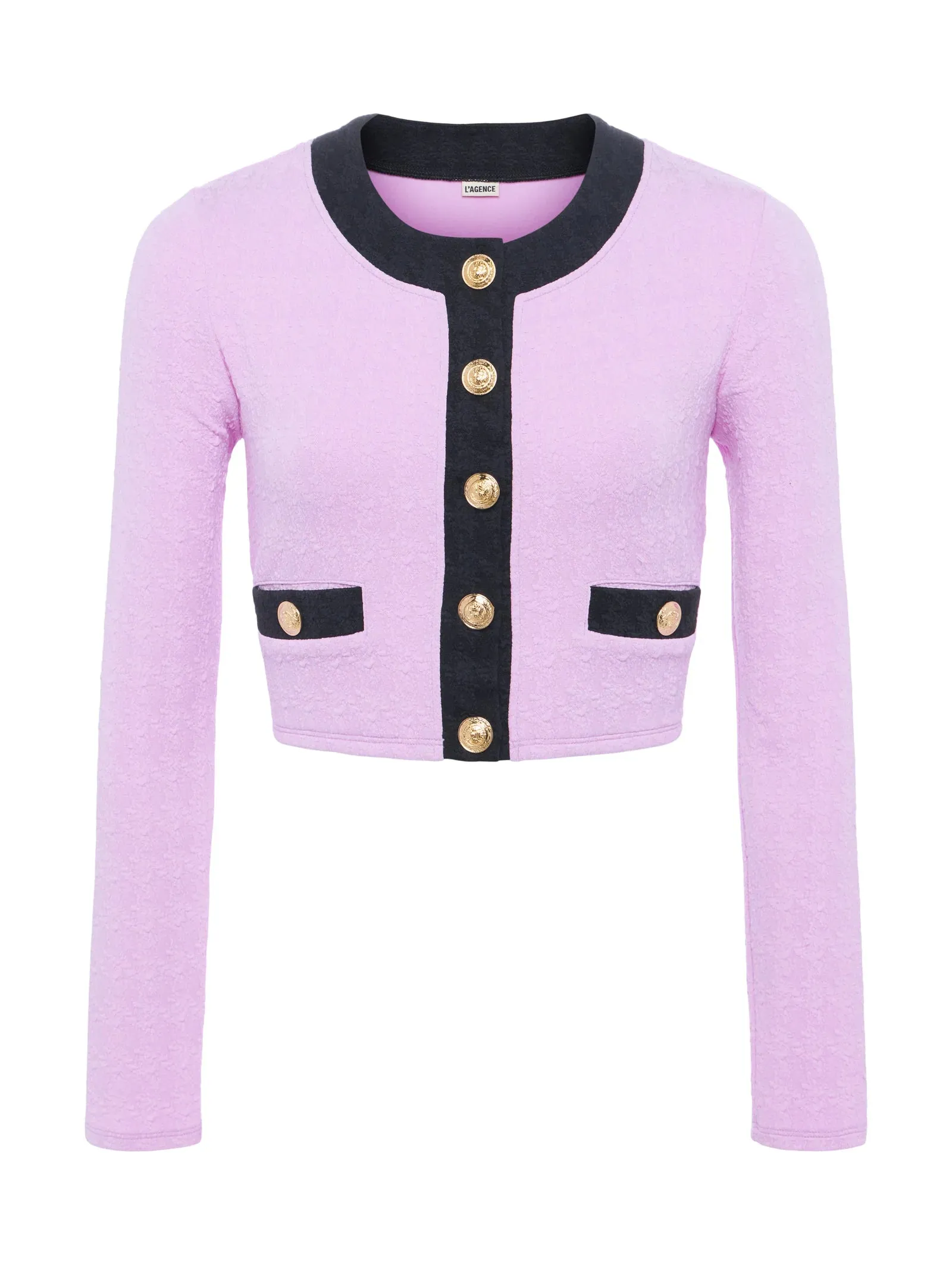 L'agence - Adaline Colorblock Chic Swim Cardigan - Light Violet sold by Jessie Boutique product image thumbnail 5