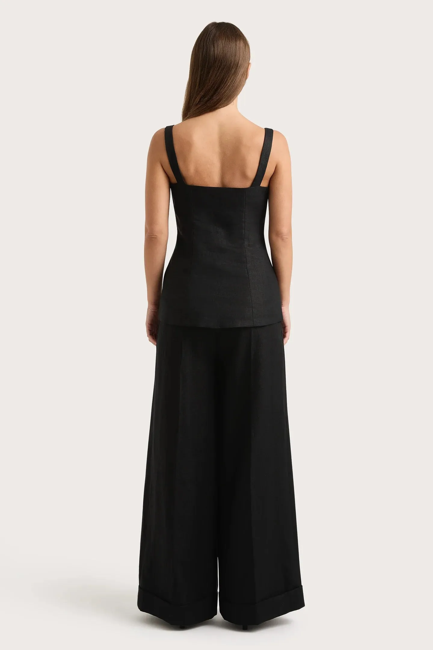 Faithfull The Brand - Clove Trouser - Black sold by Jessie Boutique product image thumbnail 4