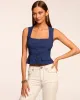 Ramy Brook - Suki Tank Top - Spring Navy sold by Jessie Boutique