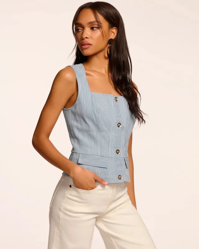 Ramy Brook - Cotton Suki - Light Indigo sold by Jessie Boutique