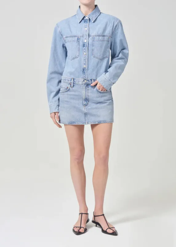 Agolde - Alek Mini - Force sold by Jessie Boutique