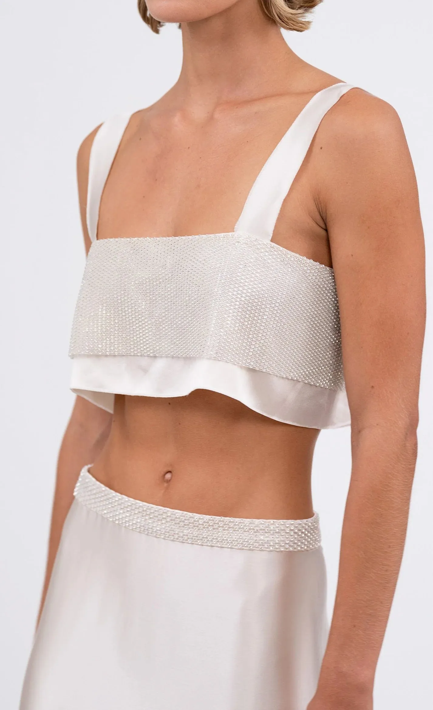 Nonchalant - Capri Crop - Champagne sold by Jessie Boutique product image thumbnail 3