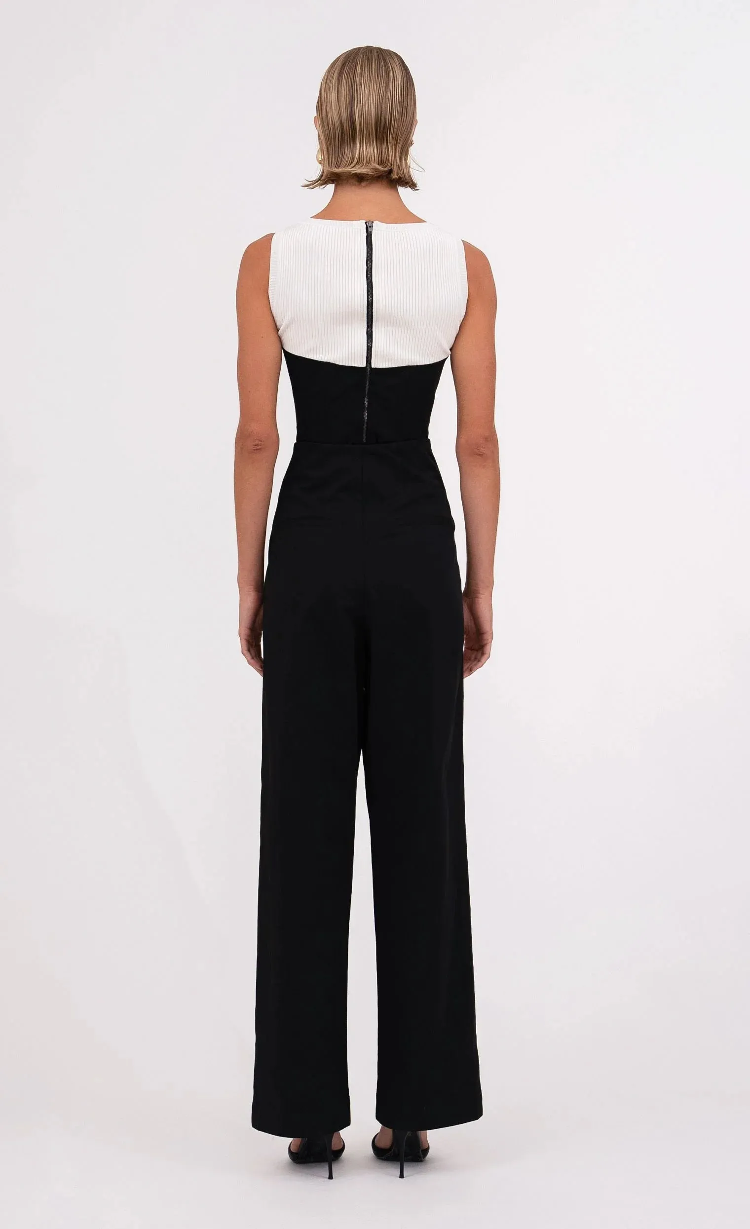 Nonchalant - Bowie Top - White/Black sold by Jessie Boutique product image thumbnail 4