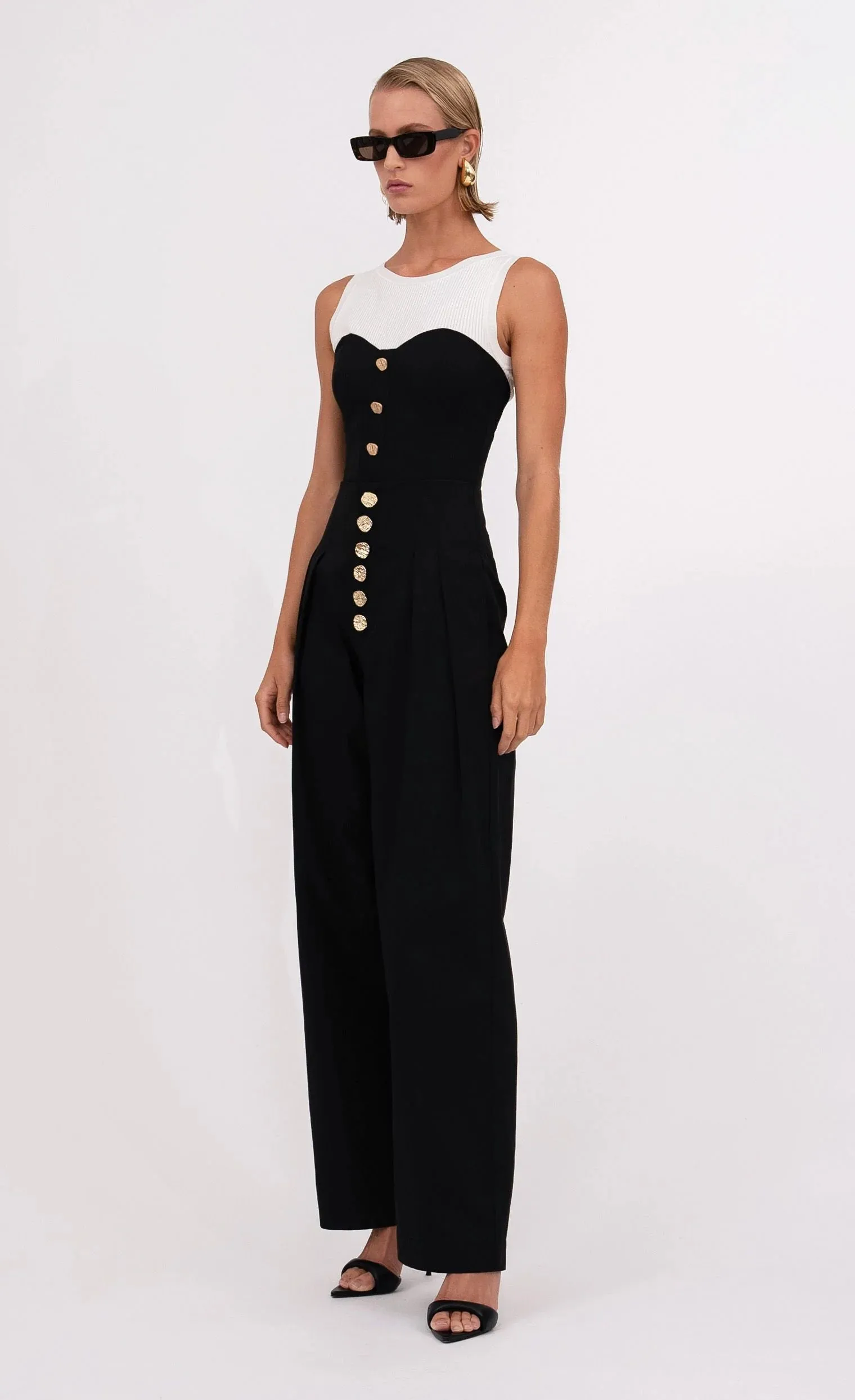 Nonchalant - Bowie Top - White/Black sold by Jessie Boutique product image thumbnail 3