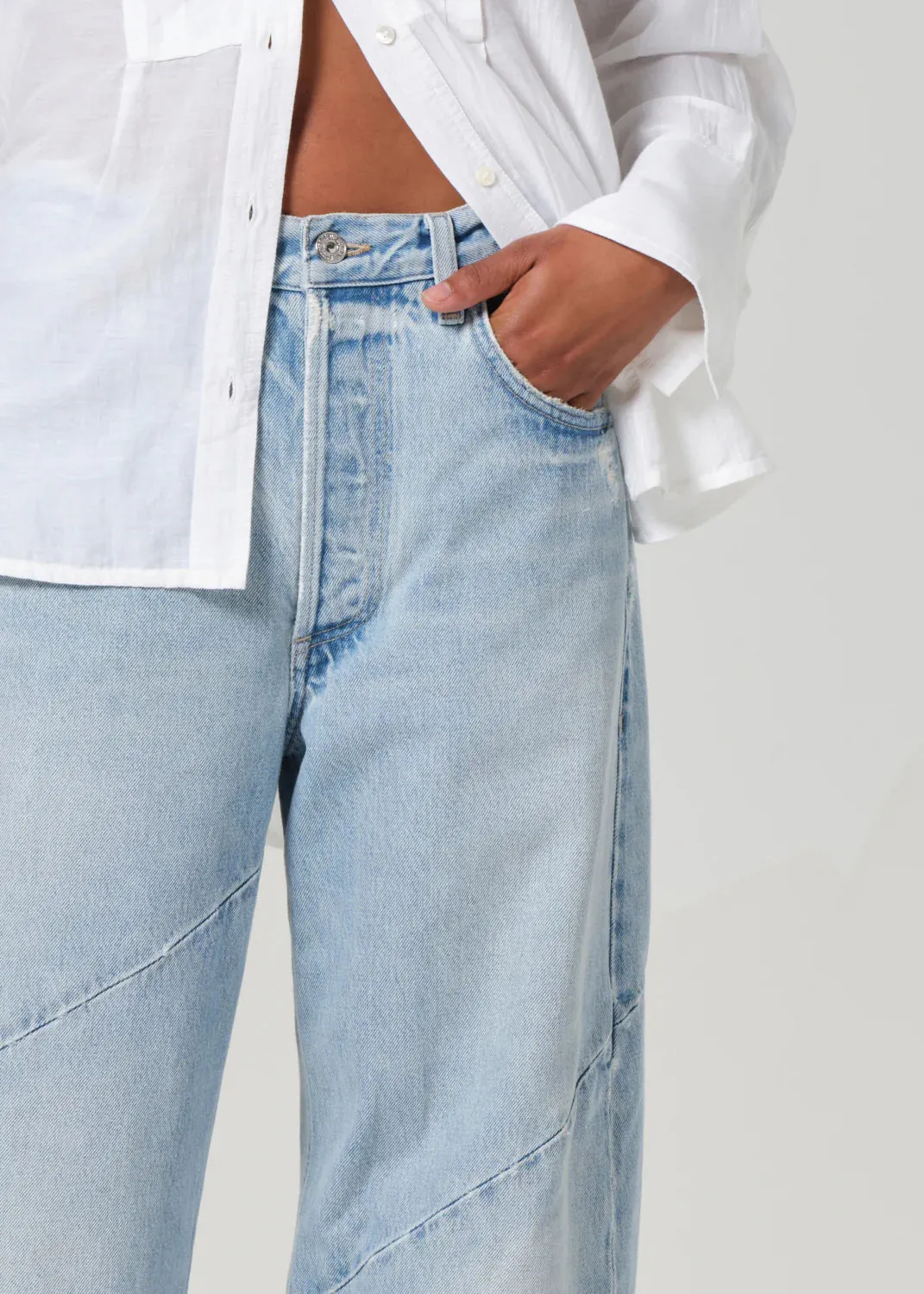 Citizens of Humanity - Ayla Swirl Baggy Cuffed - Hallstatt sold by Jessie Boutique product image thumbnail 4