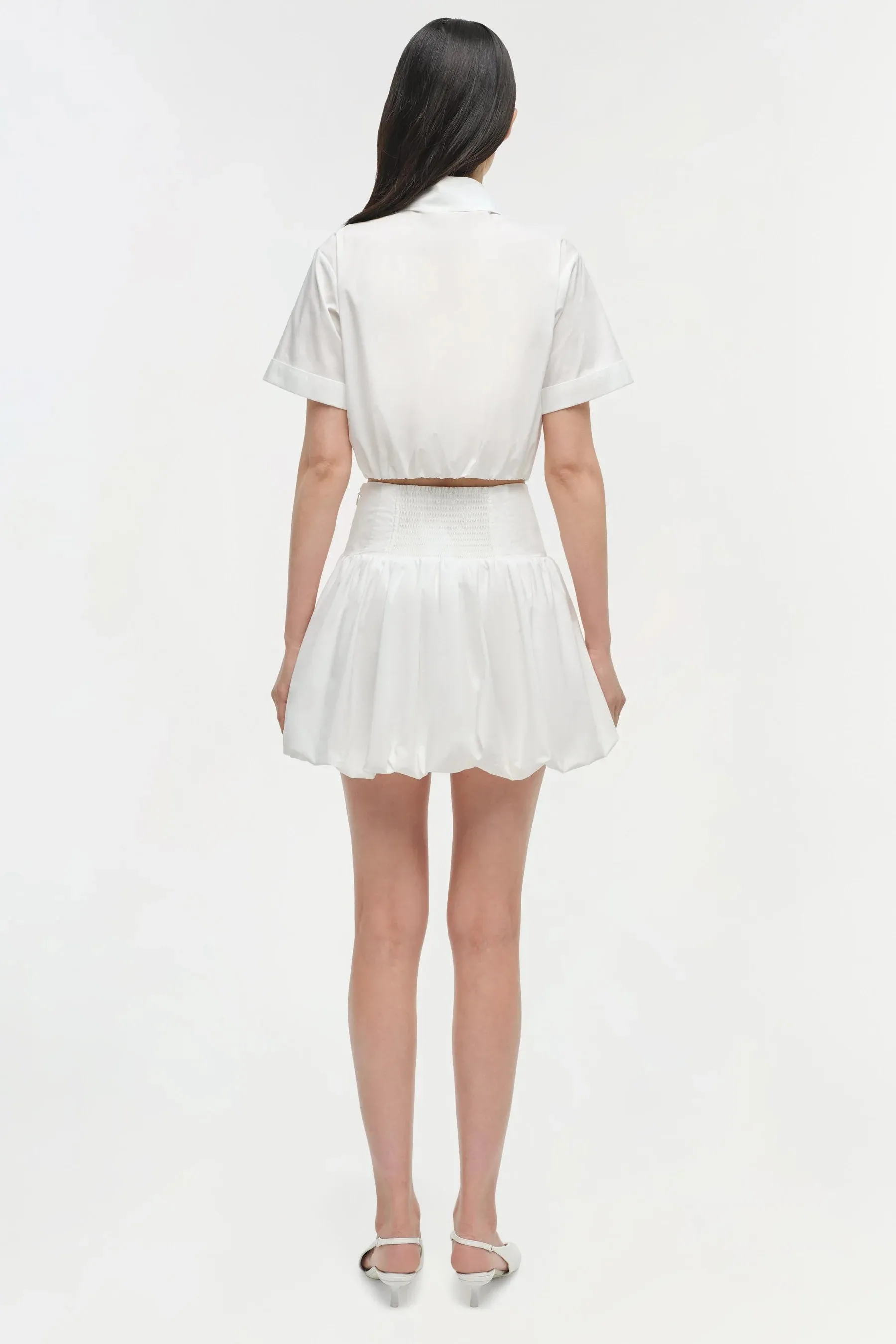 Simkhai - Nicky Cotton Top - White sold by Jessie Boutique product image thumbnail 3