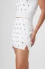 Toccin - Bessi Grommet Skort - Optic sold by Jessie Boutique