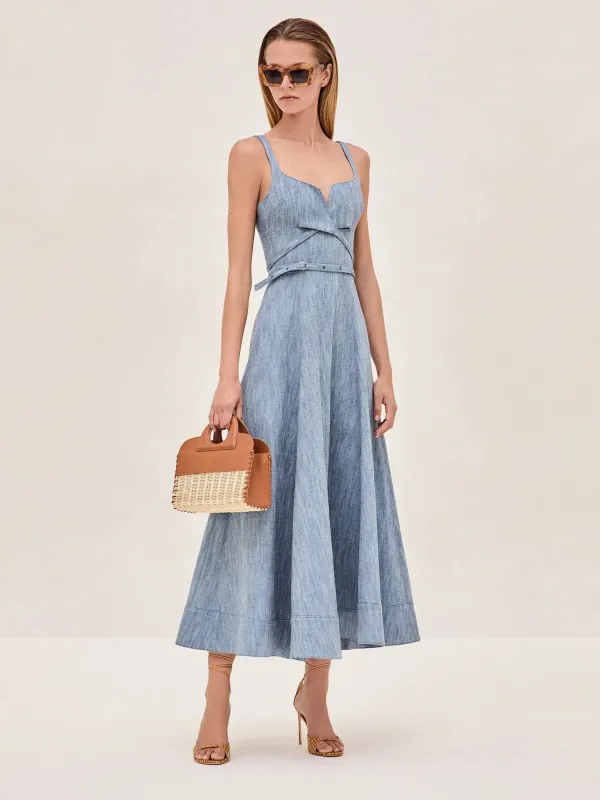 Alexis - Sirene Dress - Stone Blue sold by Jessie Boutique