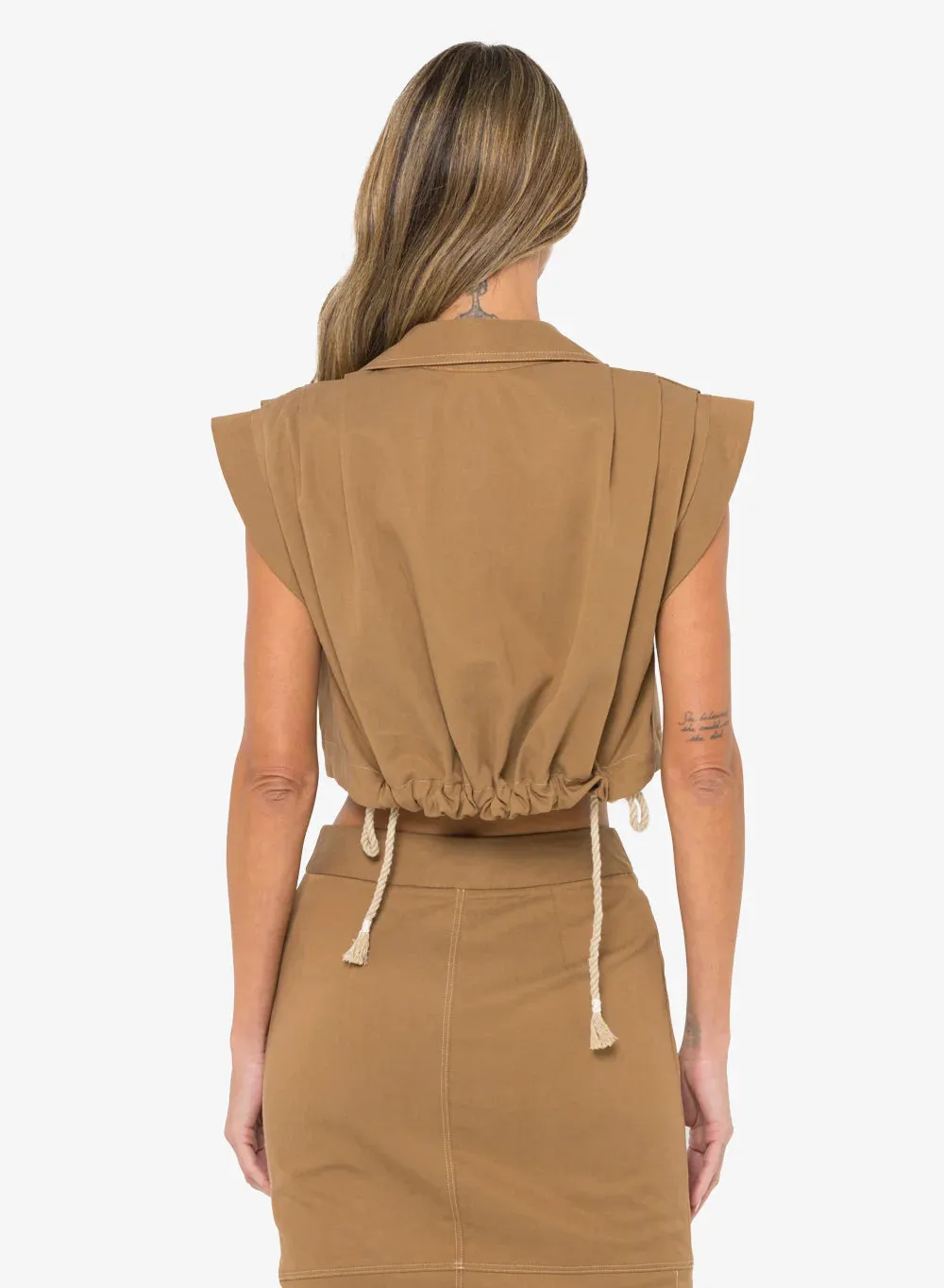 JBQ - Preen Top - Caramel sold by Jessie Boutique product image thumbnail 3