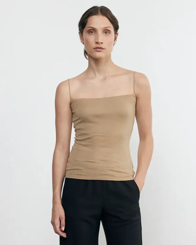 Enza Costa - Essential Strappy Tank - Fatigue made by Jessie Boutique