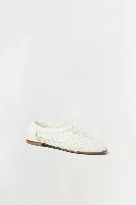 Simkhai - Eden Open Weave Flat - Ivory made by Simkhai