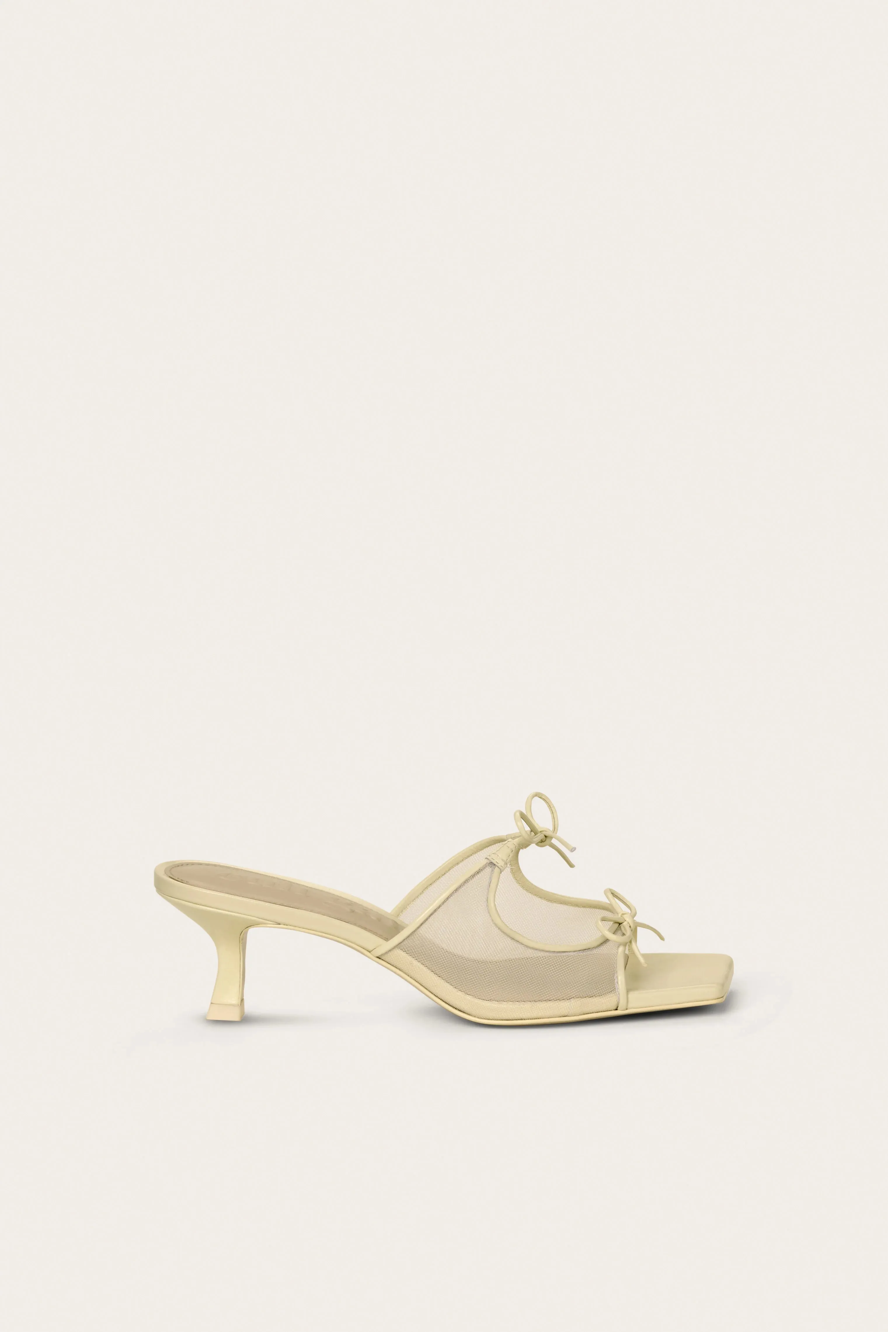 Cult Gaia - Allegra Sandal - Crema sold by Jessie Boutique