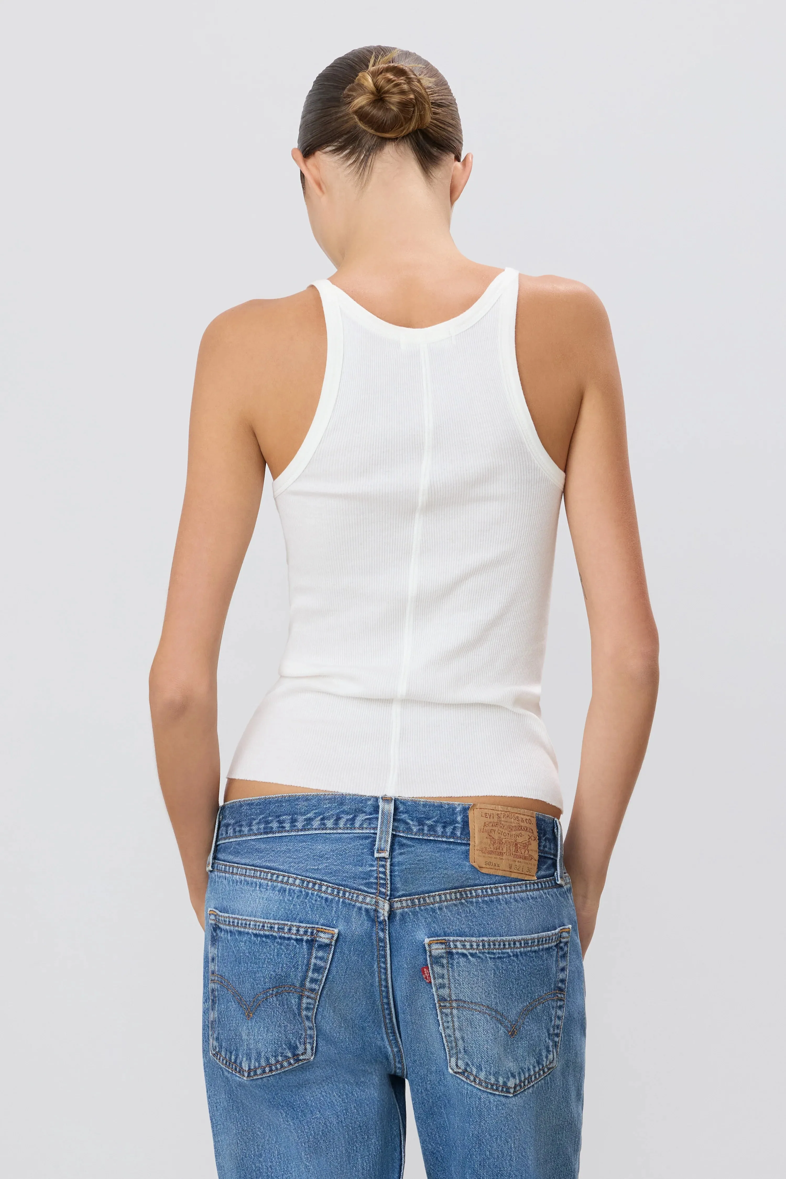 Eterne - Rib Tank - Ivory sold by Jessie Boutique product image thumbnail 3