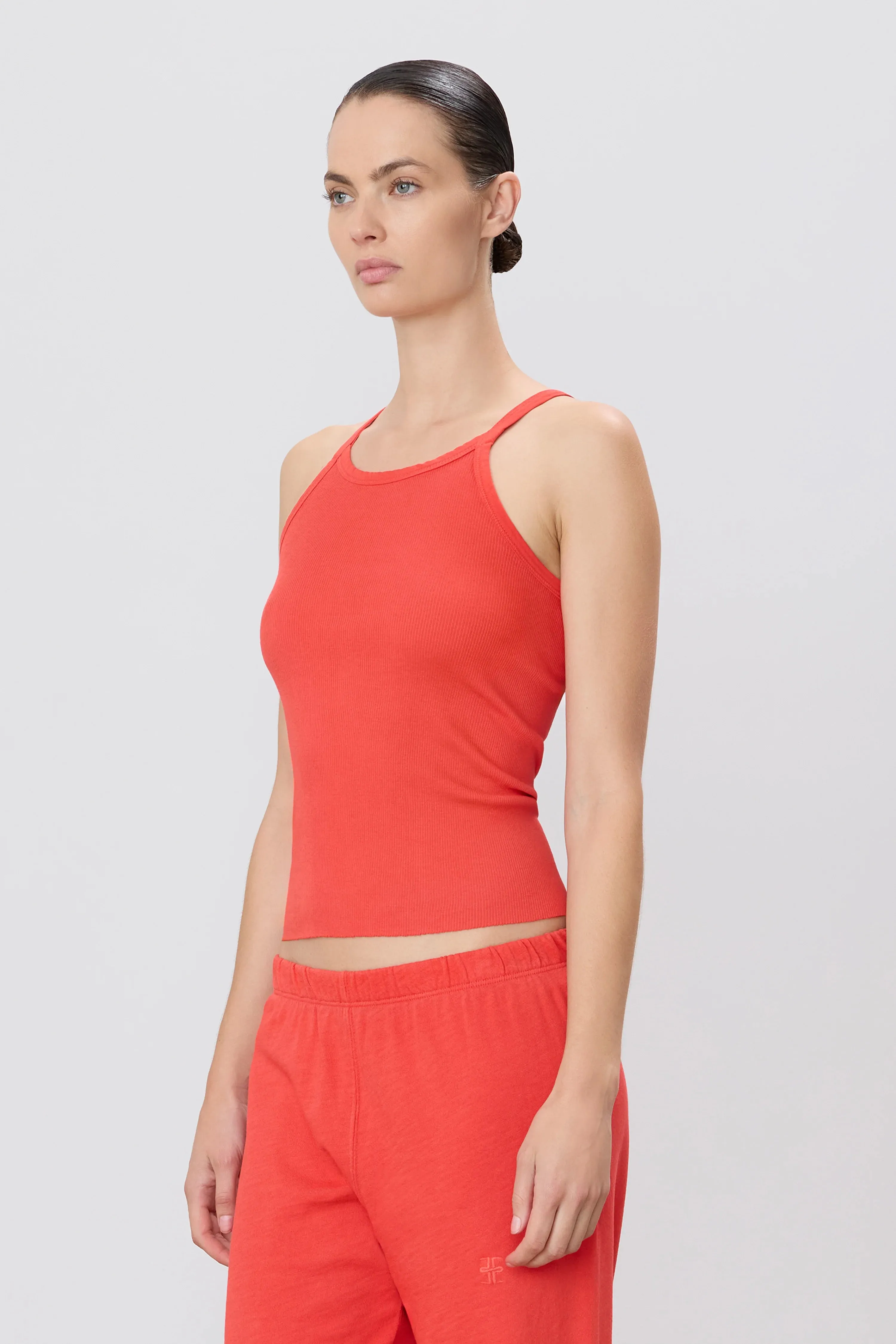 Eterne - Rib Tank - Poppy sold by Jessie Boutique product image thumbnail 2