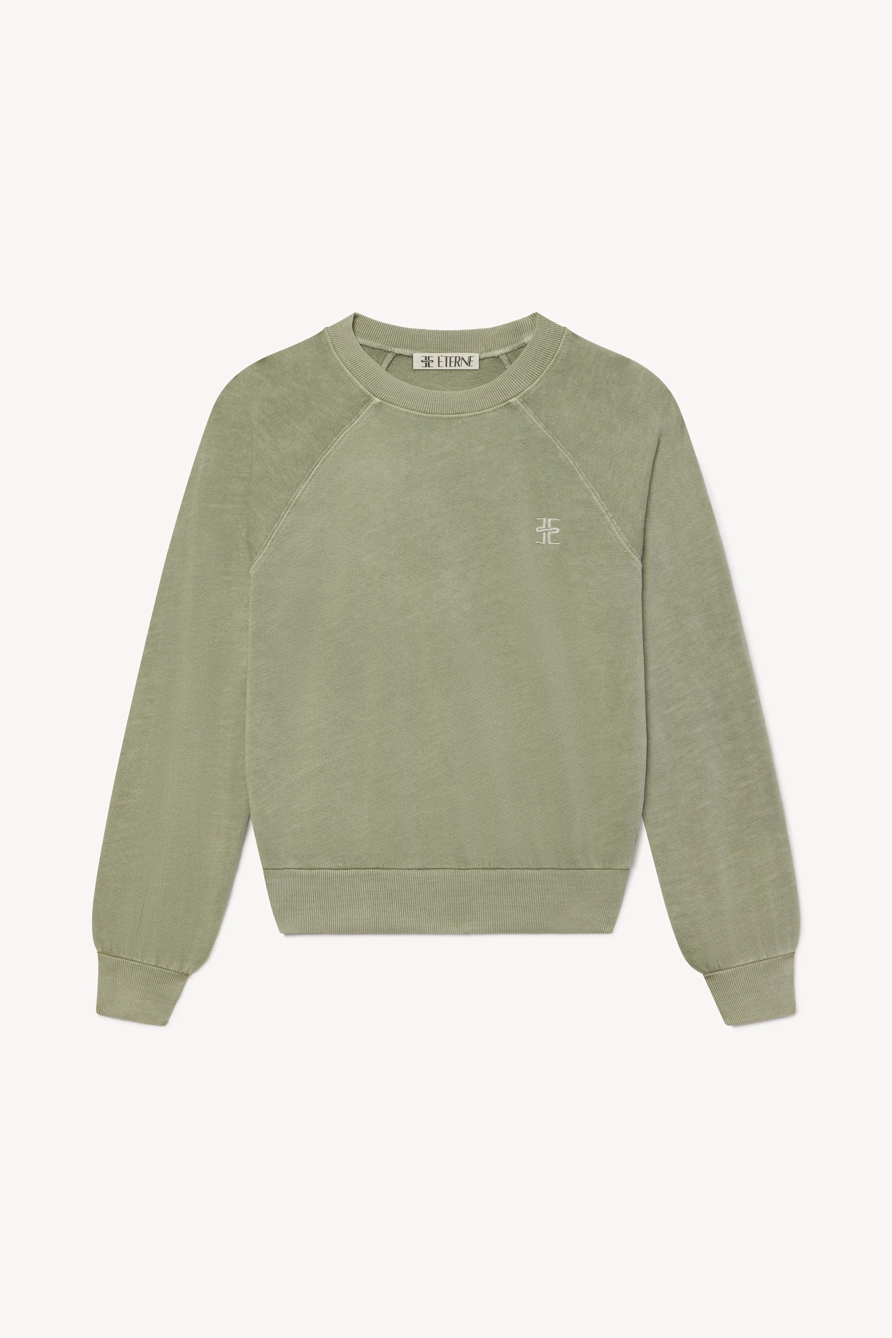 Eterne - Shrunken Raglan Sweatshirt - Sage sold by Jessie Boutique product image thumbnail 3