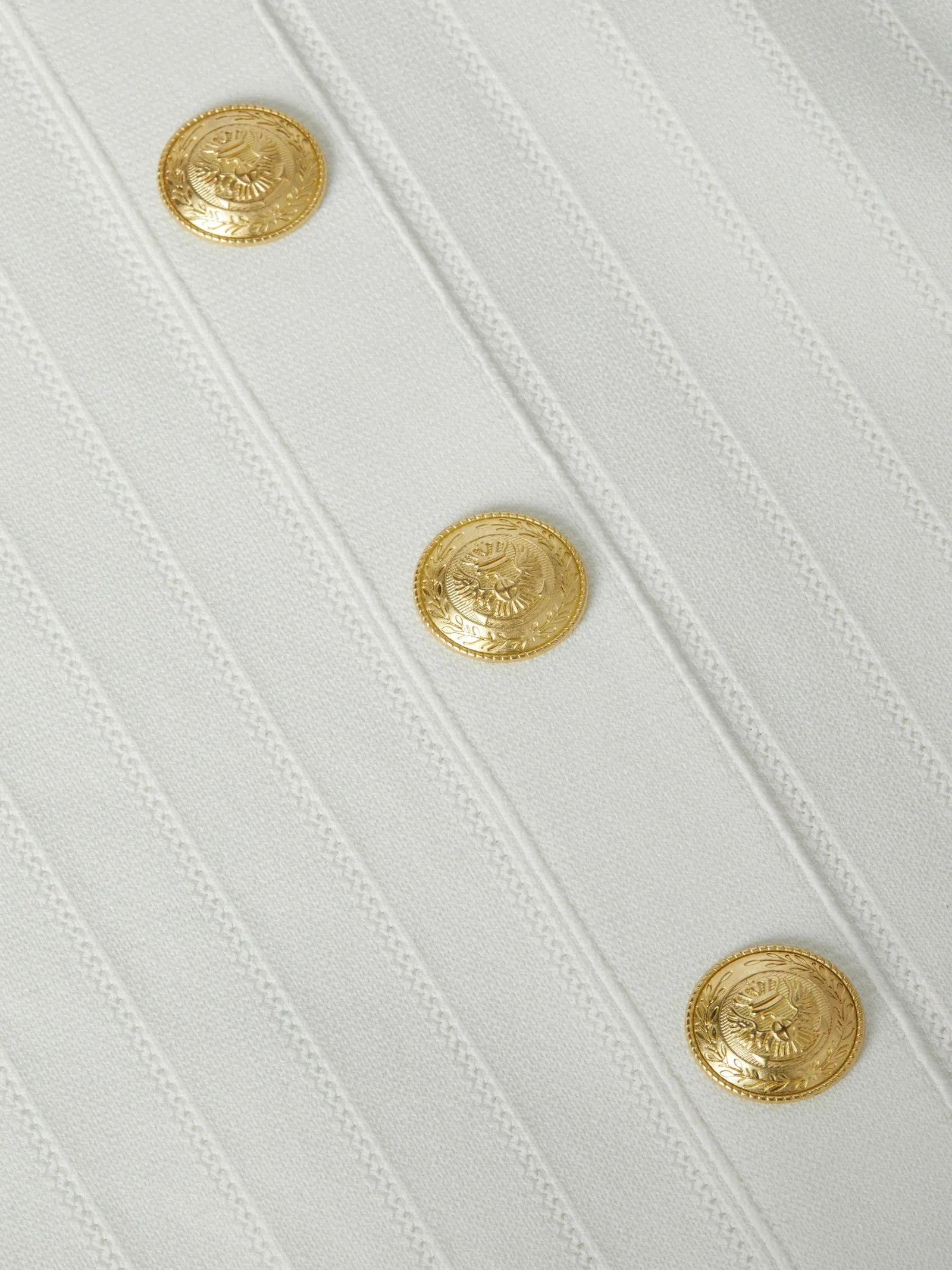 L'agence - Soleil Knit Dress - Ivory/Gold sold by Jessie Boutique product image thumbnail 3