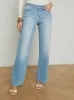 L'agence - Joanne Low-Rise Wide-Leg Jean - Essex sold by Jessie Boutique